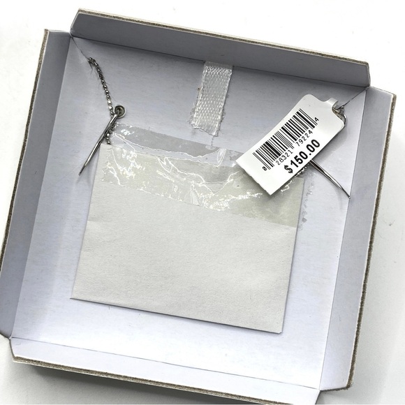 STERLING  Silver & Cultured Pearl Necklace and Earrings Set New In Box - Picture 3 of 8